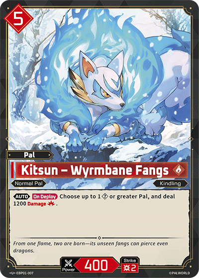 Kitsun – Wyrmbane Fangs card art