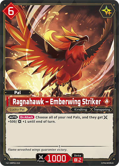 Ragnahawk – Emberwing Striker card art