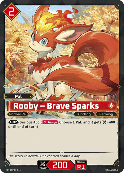 Rooby – Brave Sparks card art