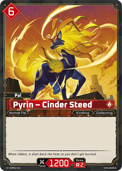 Pyrin – Cinder Steed card art
