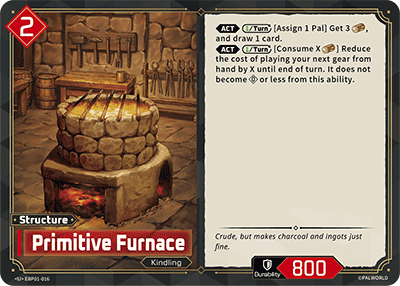 Primitive Furnace card art