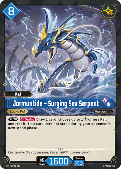 Jormuntide – Surging Sea Serpent card art