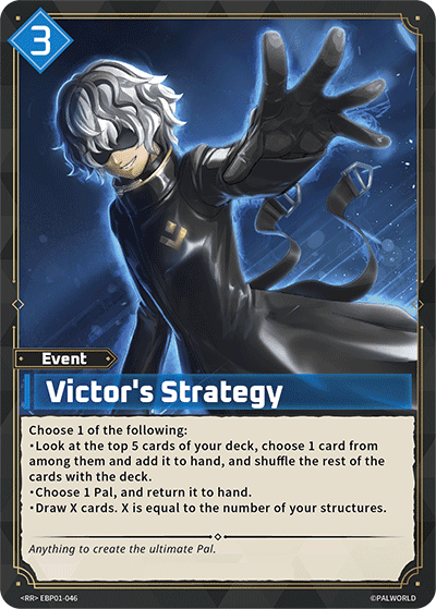 Victor's Strategy card art