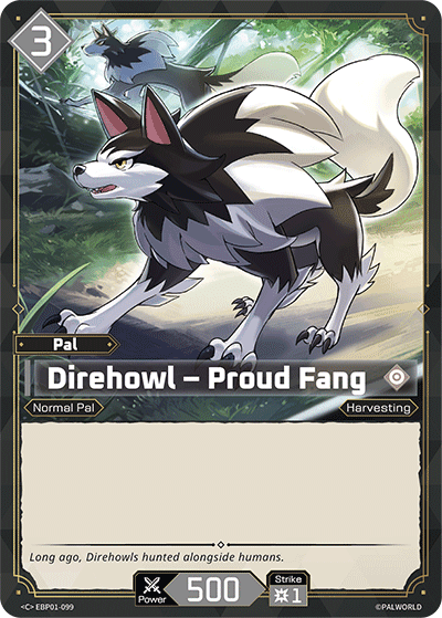 Direhowl – Proud Fang card art