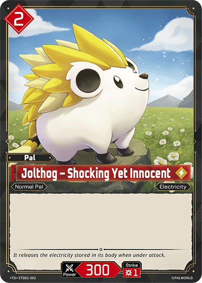 Jolthog – Shocking Yet Innocent card art