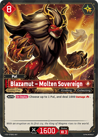 Blazamut – Molten Sovereign card art