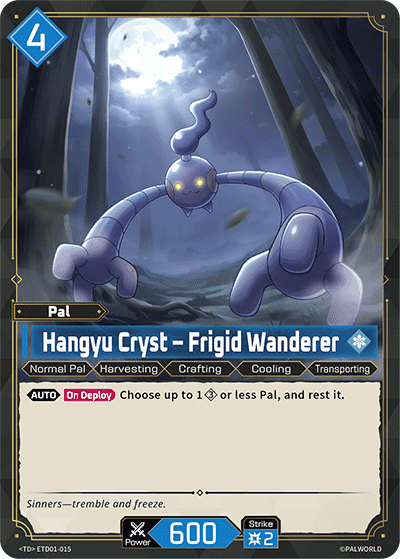 Hangyu Cryst – Frigid Wanderer card art