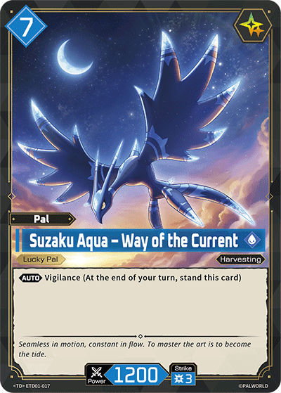 Suzaku Aqua – Way of the Current card art