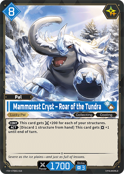 Mammorest Cryst – Roar of the Tundra card art