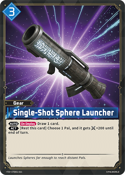 Single-Shot Sphere Launcher card art