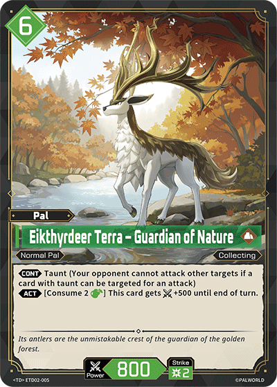 Eikthyrdeer Terra – Guardian of Nature card art