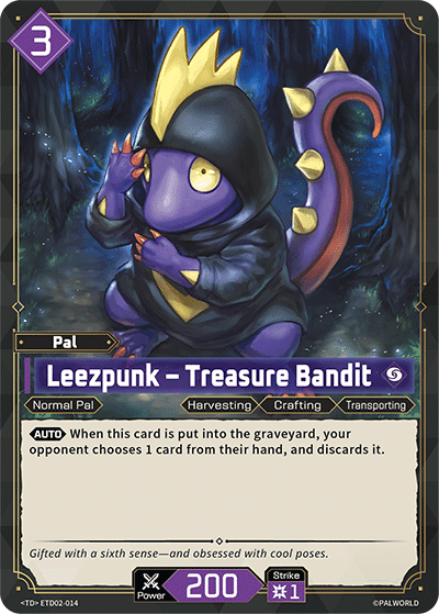 Leezpunk – Treasure Bandit card art