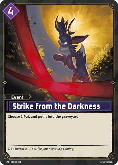 Strike from the Darkness card art