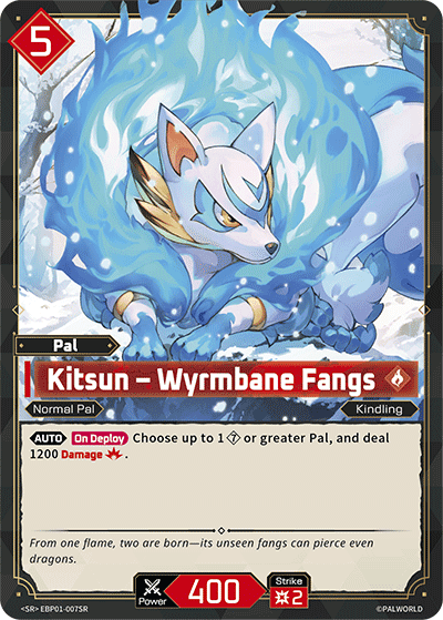 Kitsun – Wyrmbane Fangs card art