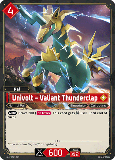 Univolt – Valiant Thunderclap card art