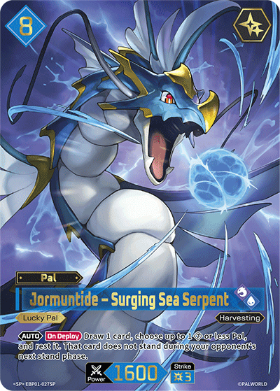 Jormuntide – Surging Sea Serpent card art