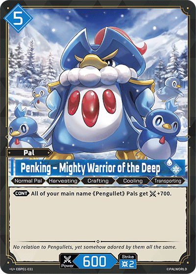 Penking – Mighty Warrior of the Deep card art