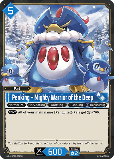 Penking – Mighty Warrior of the Deep card art