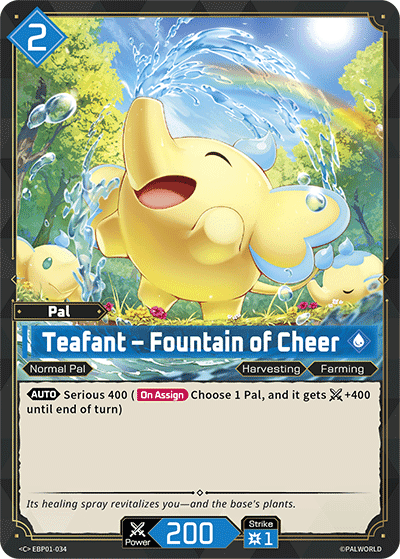 Teafant – Fountain of Cheer card art