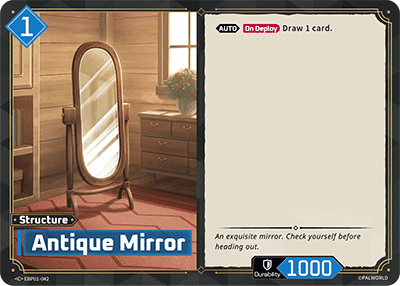 Antique Mirror card art