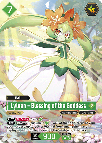 Lyleen – Blessing of the Goddess card art