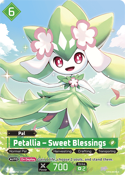 Petallia – Sweet Blessings card art
