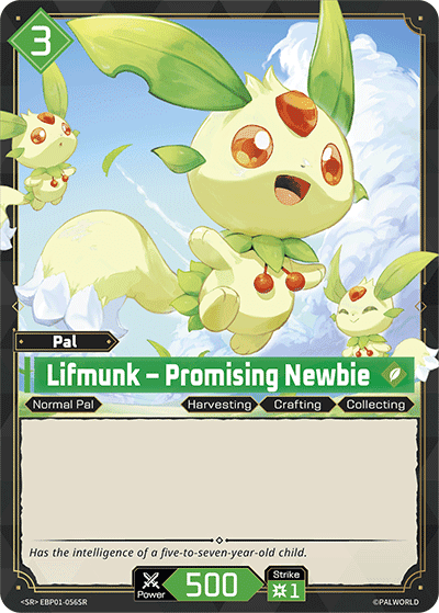 Lifmunk – Promising Newbie card art