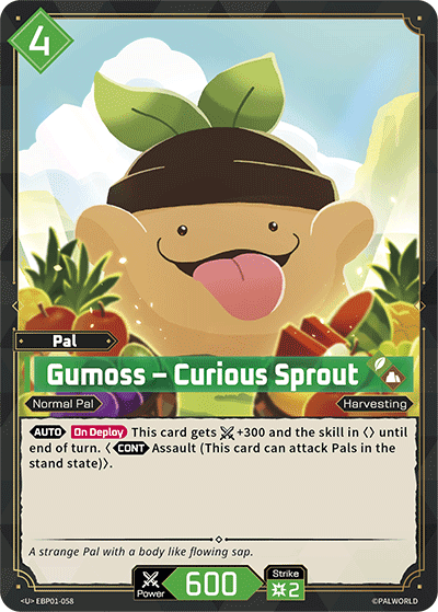 Gumoss – Curious Sprout card art