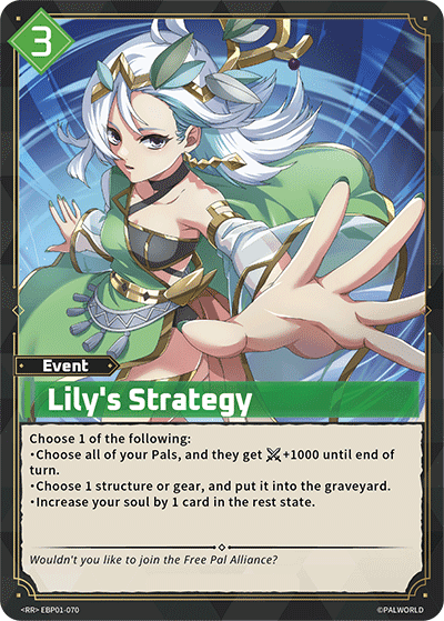 Lily's Strategy card art