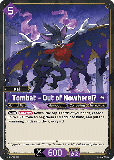 Tombat – Out of Nowhere!? card art
