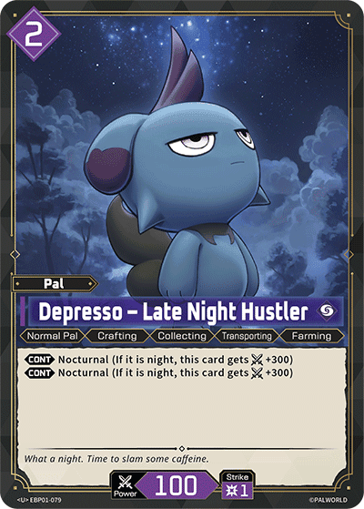 Depresso – Late Night Hustler card art