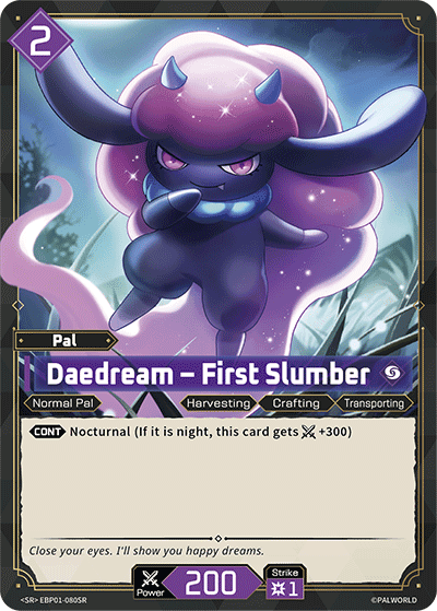 Daedream – First Slumber card art
