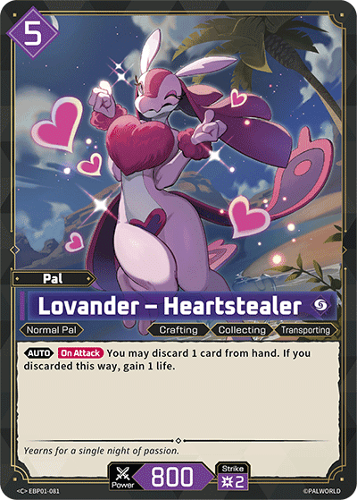 Lovander – Heartstealer card art