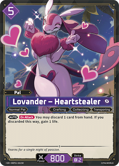 Lovander – Heartstealer card art