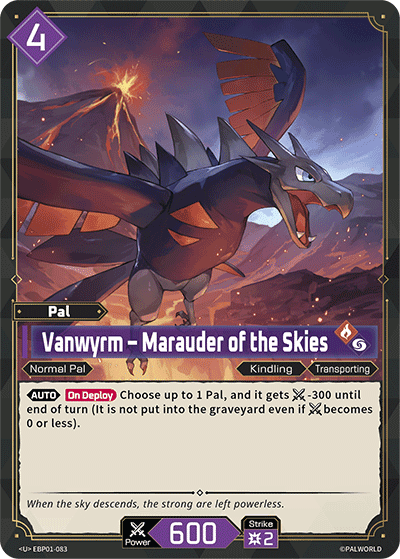 Vanwyrm – Marauder of the Skies card art