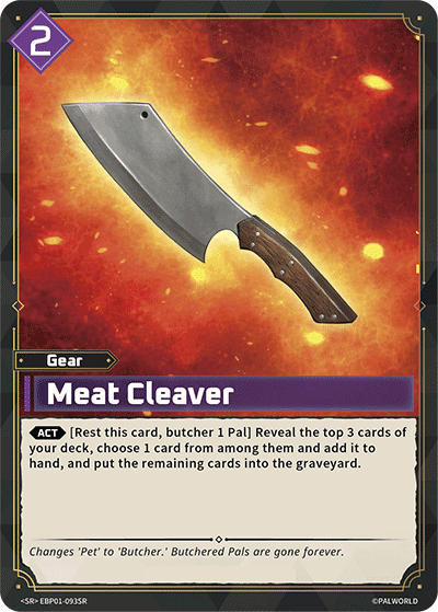 Meat Cleaver card art