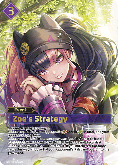 Zoe's Strategy card art