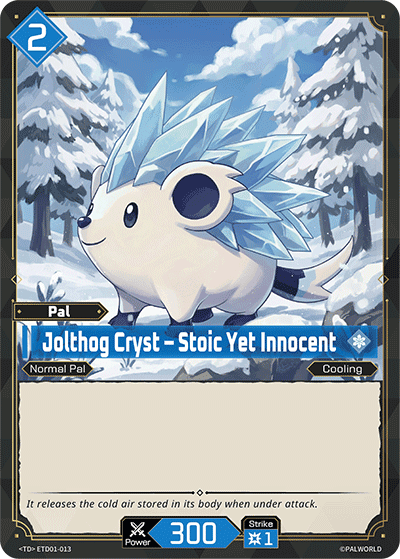 Jolthog Cryst – Stoic Yet Innocent card art