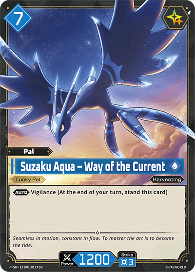 Suzaku Aqua – Way of the Current card art