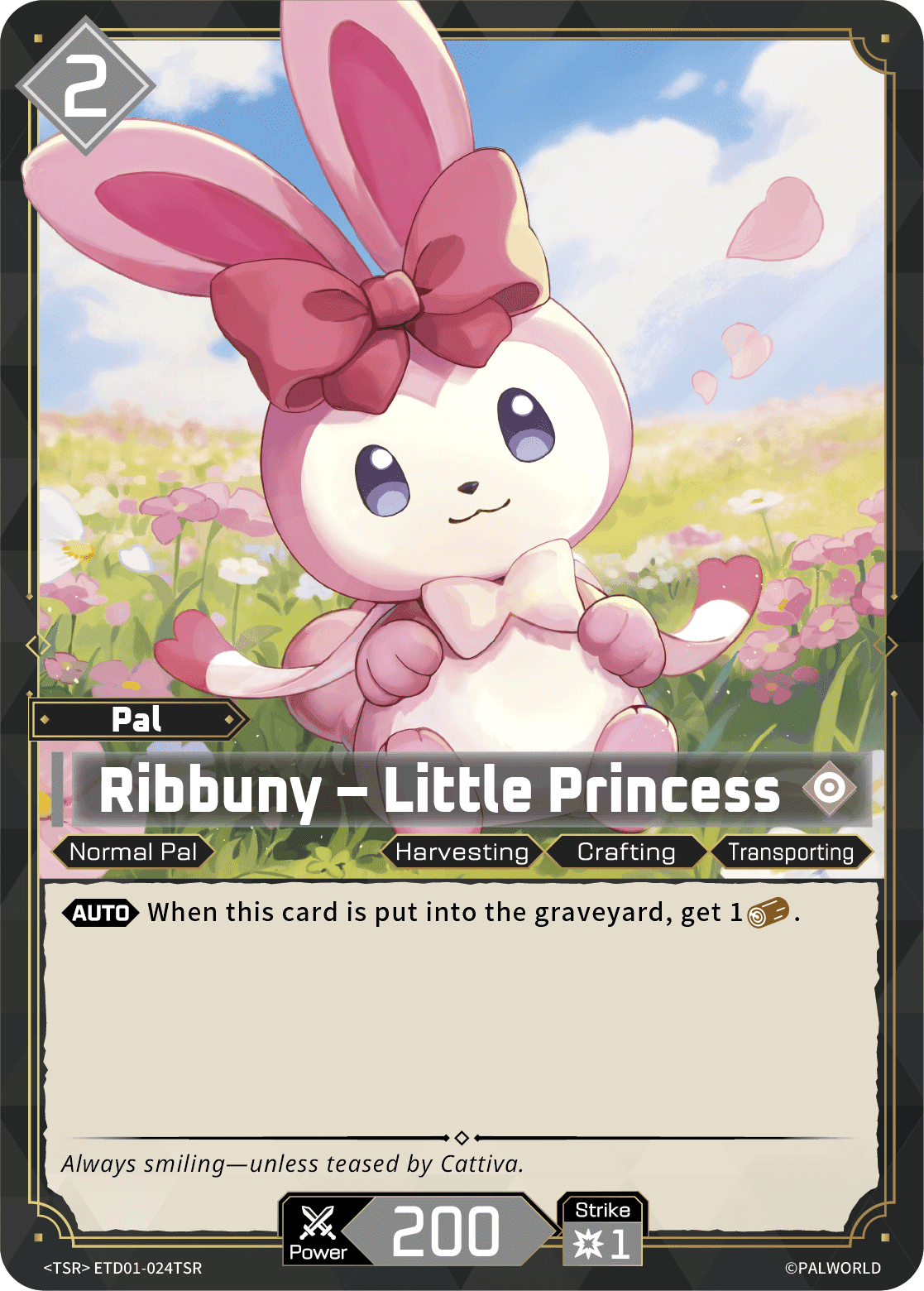 Ribbuny – Little Princess card art