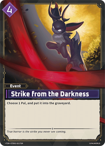 Strike from the Darkness card art