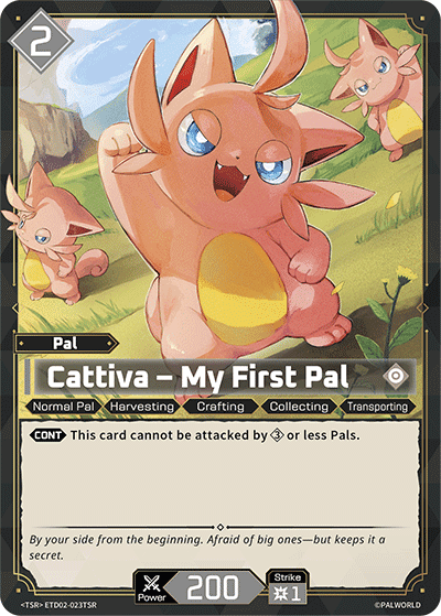 Cattiva – My First Pal card art