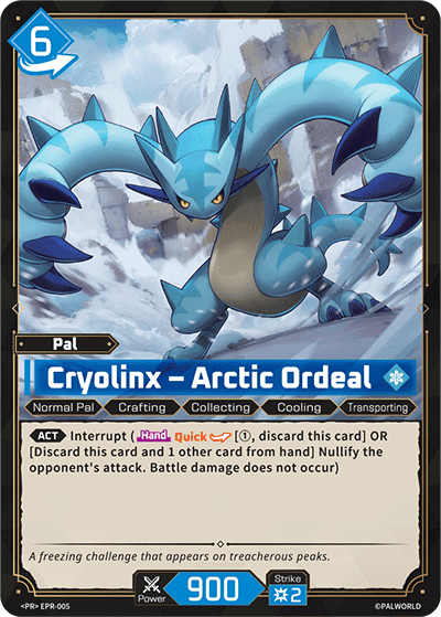Cryolinx – Arctic Ordeal card art